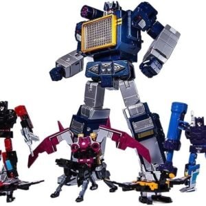 Deformation Toys Masterpieces MP-13 Soundwave G1 Tape KO Action Figure Deformed Tape (Set)